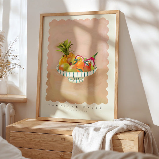 Tropical Fruit Bowl | Unframed