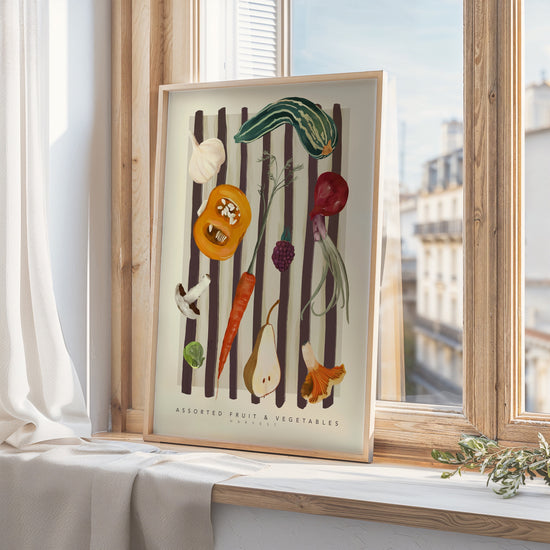 Vegetable Market | Unframed