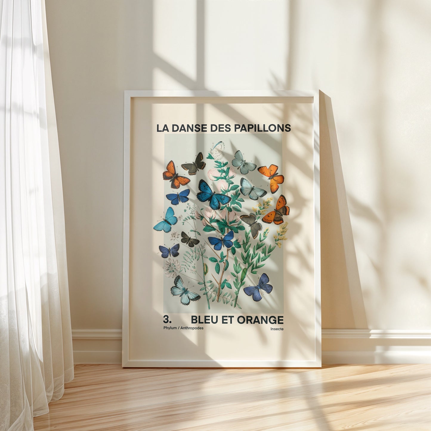 Butterflies in Blue | Unframed