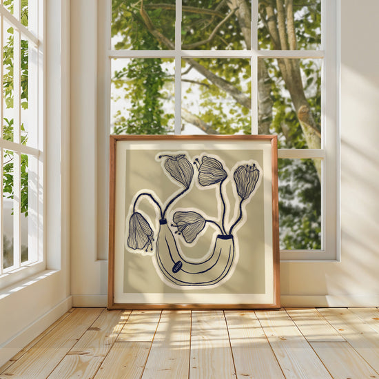 Banana Vase | Unframed