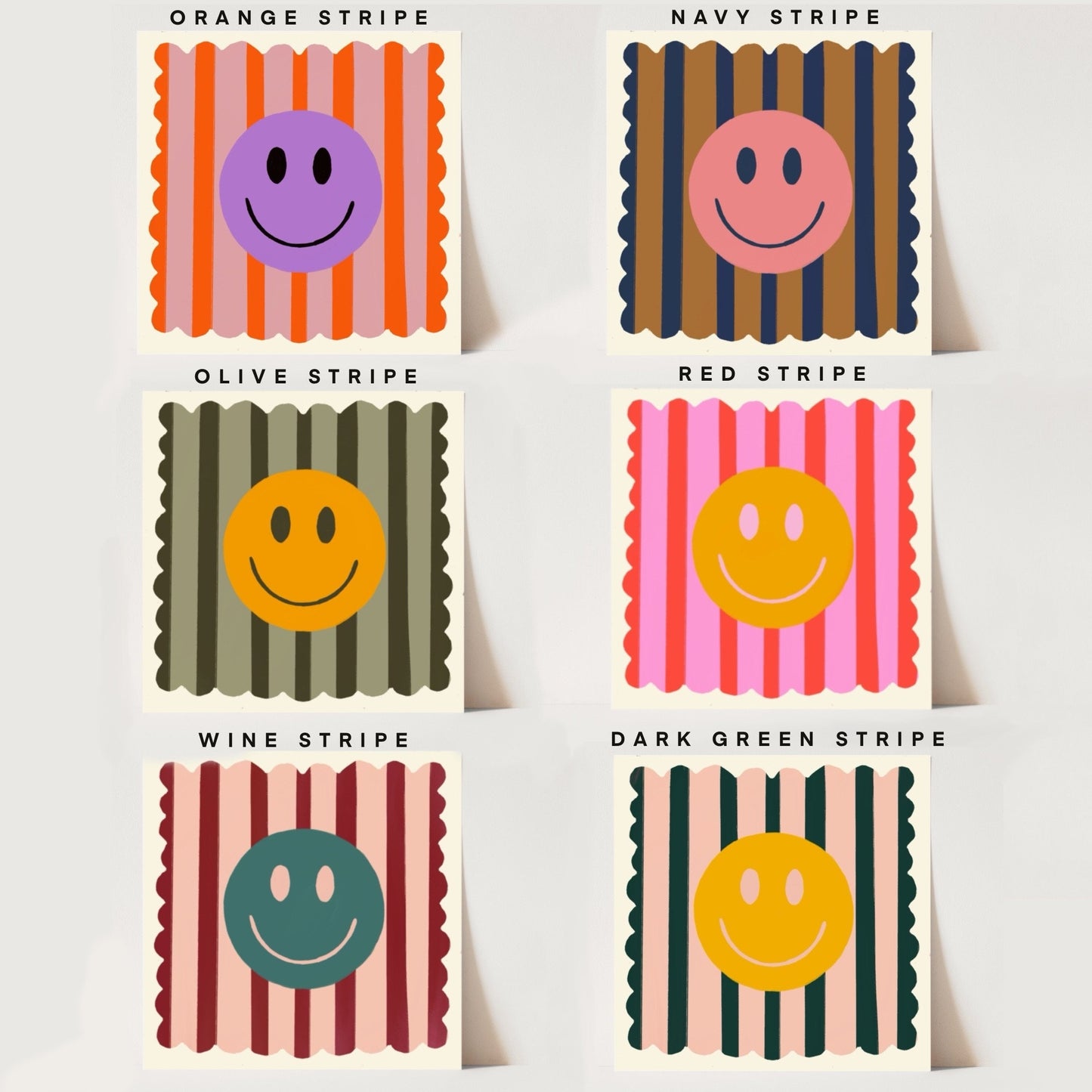 Dopamine Smileys | Unframed