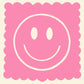 Pink Smiley | Unframed