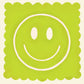 Lime Smiley, Dopamine Decor, Maximalist, Colourful Wall Art, Smiley Face Wall Art, Wall Art, Art Prints, Colourful Art Prints, Square, Pink