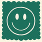 Green Smiley, Dopamine Decor, Maximalist, Colourful Wall Art, Smiley Face Wall Art, Wall Art, Art Prints, Colourful Art Prints, Square, Pink