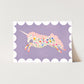 Floral Unicorn | Unframed | More Colours Available
