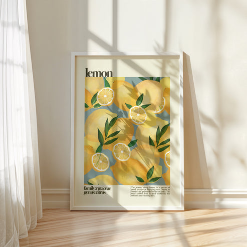 Lemon Vintage | Unframed
