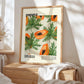 Papaya / Papaya Print / Fruit Print / Still Life / Summer Print / French Print / Fruit / Wall Art / Tropical Print / Botanical Print