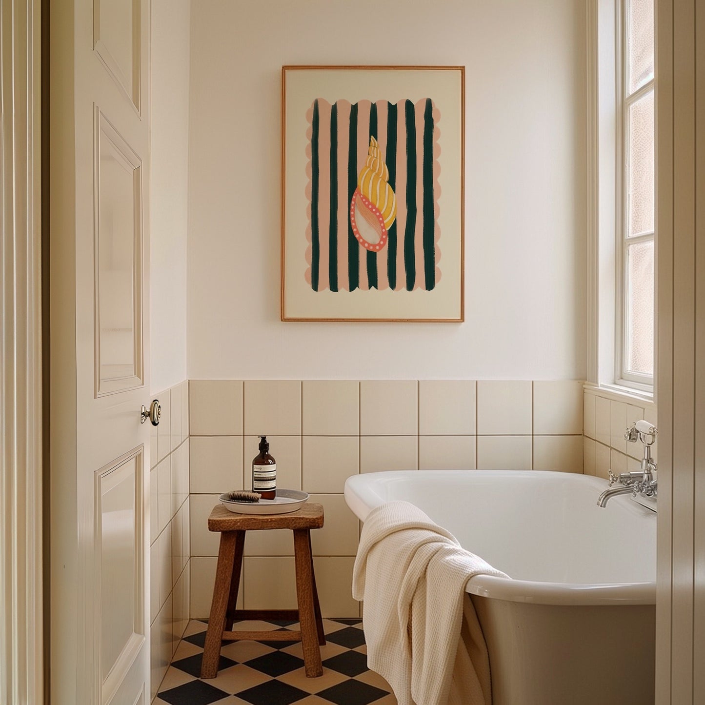 Yellow Shell | Unframed