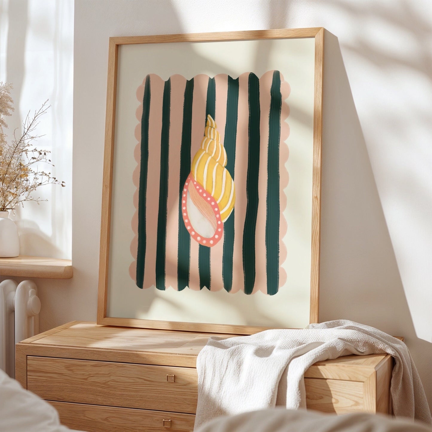 Yellow Shell | Unframed