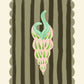 Pink and Green Shell/ Bathroom Print / Beach Print / Shell Art / Colourful Bathroom/ Maximalist / shell / Wall Art / shells / Summer Print /