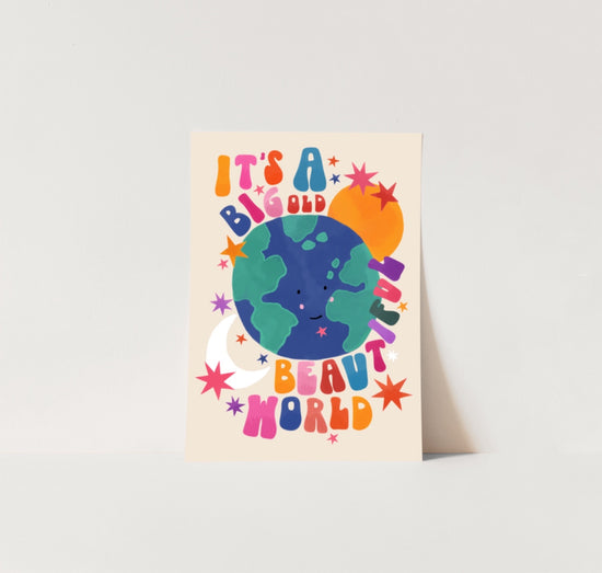 Big Beautiful World | Unframed