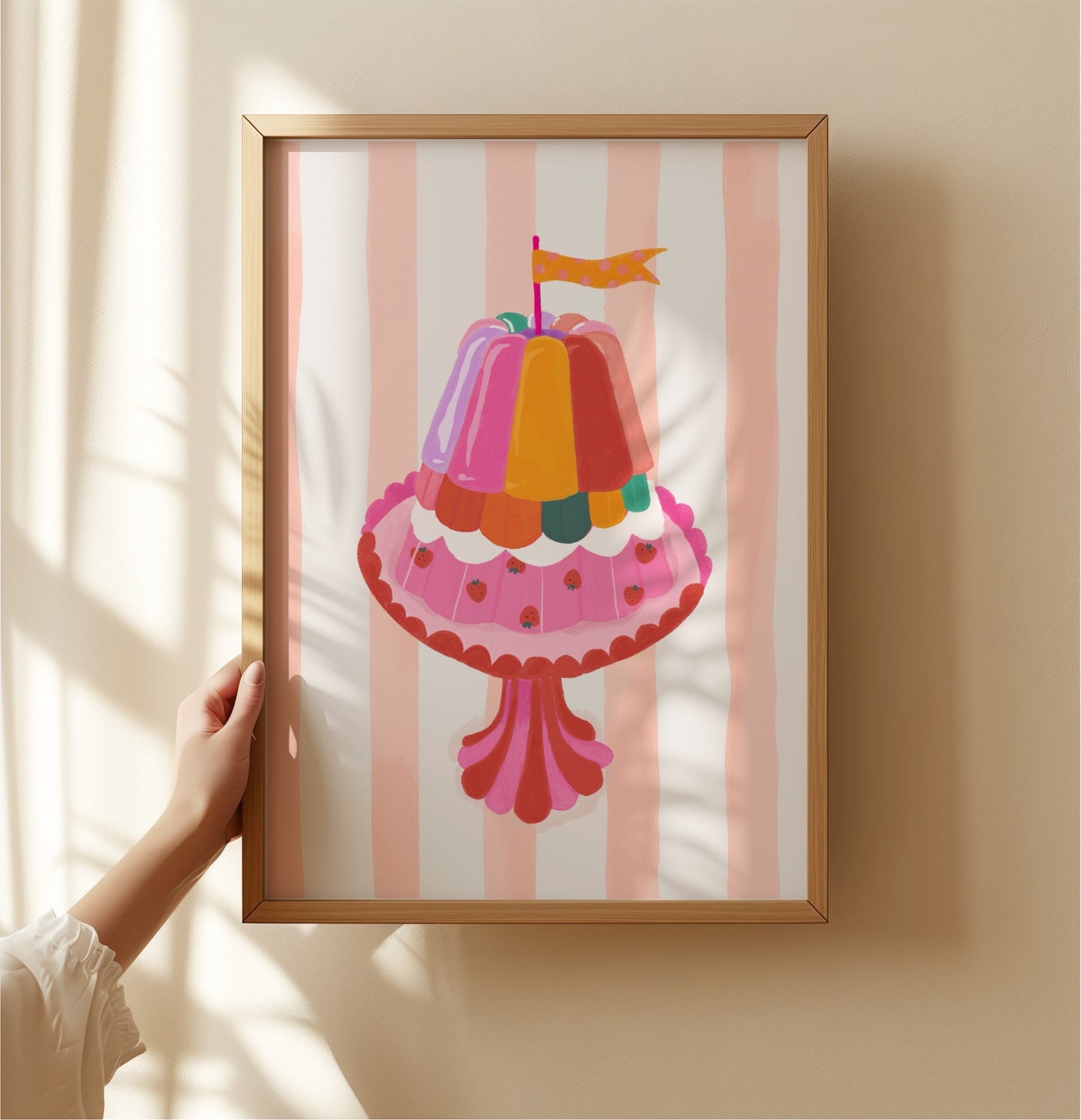 Jelly on a Plate | Unframed