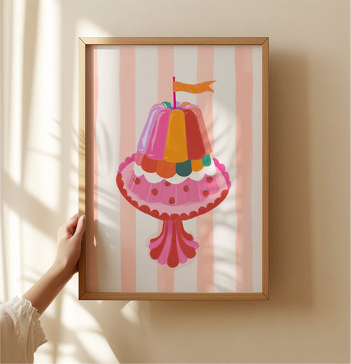 Jelly on a Plate | Unframed