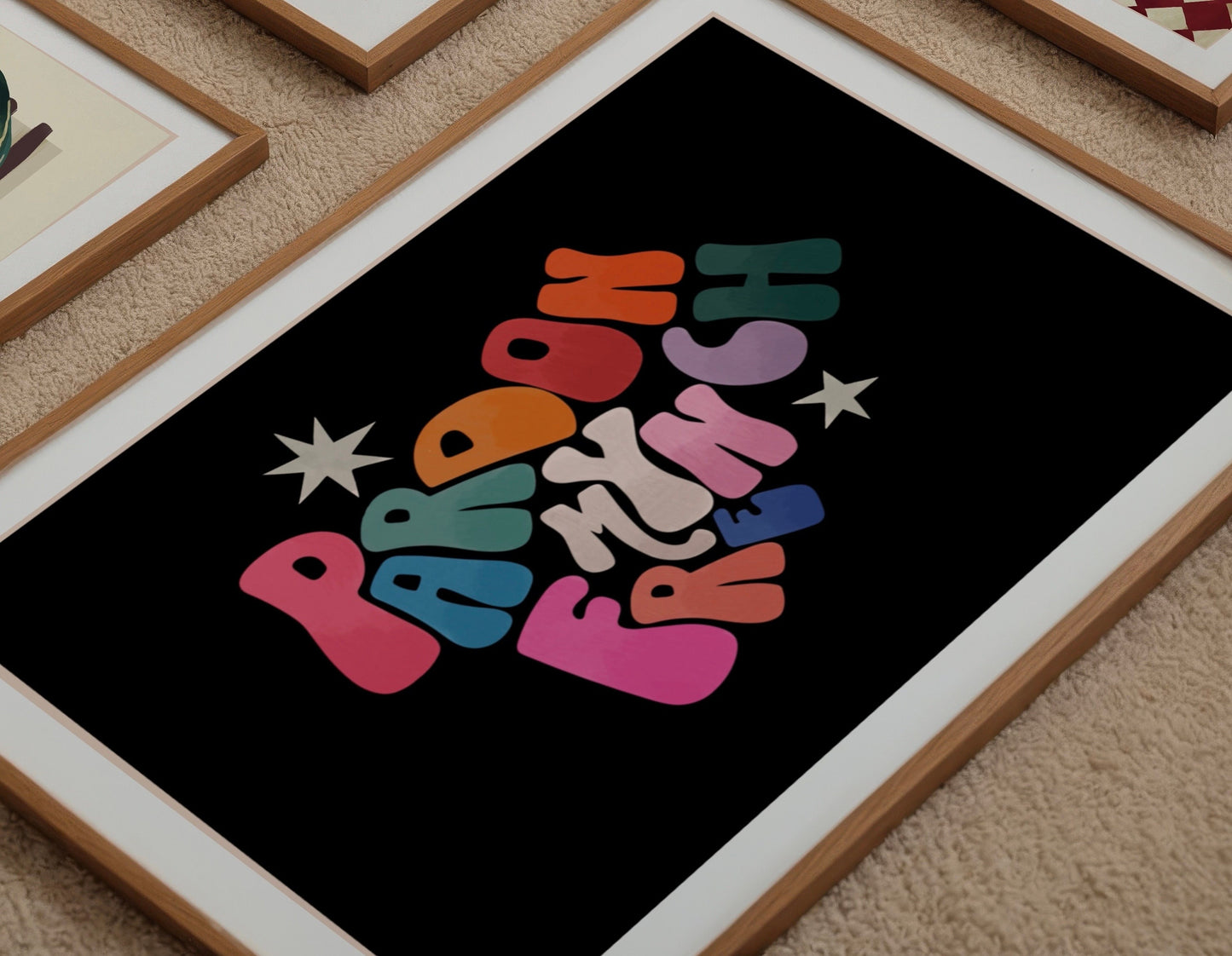 Pardon My French | Unframed