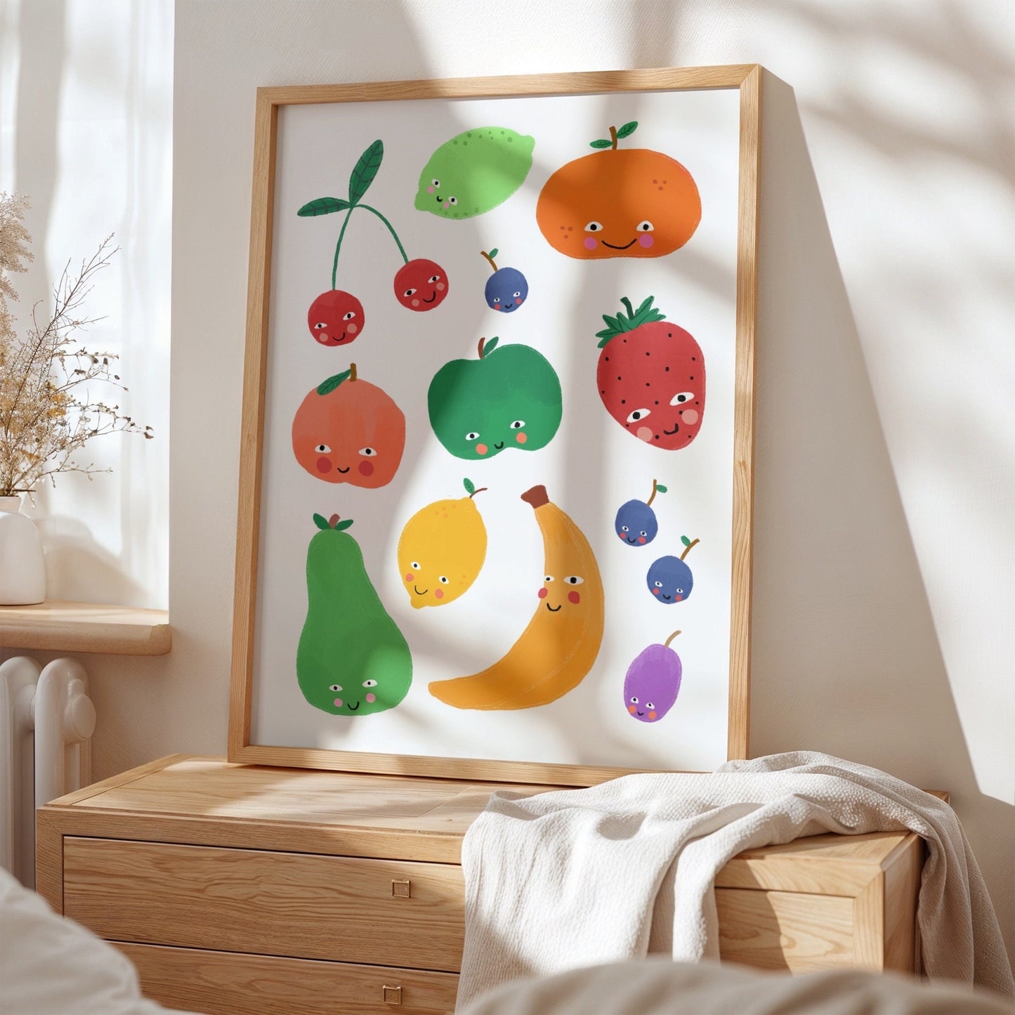 Fruity Friends | Unframed