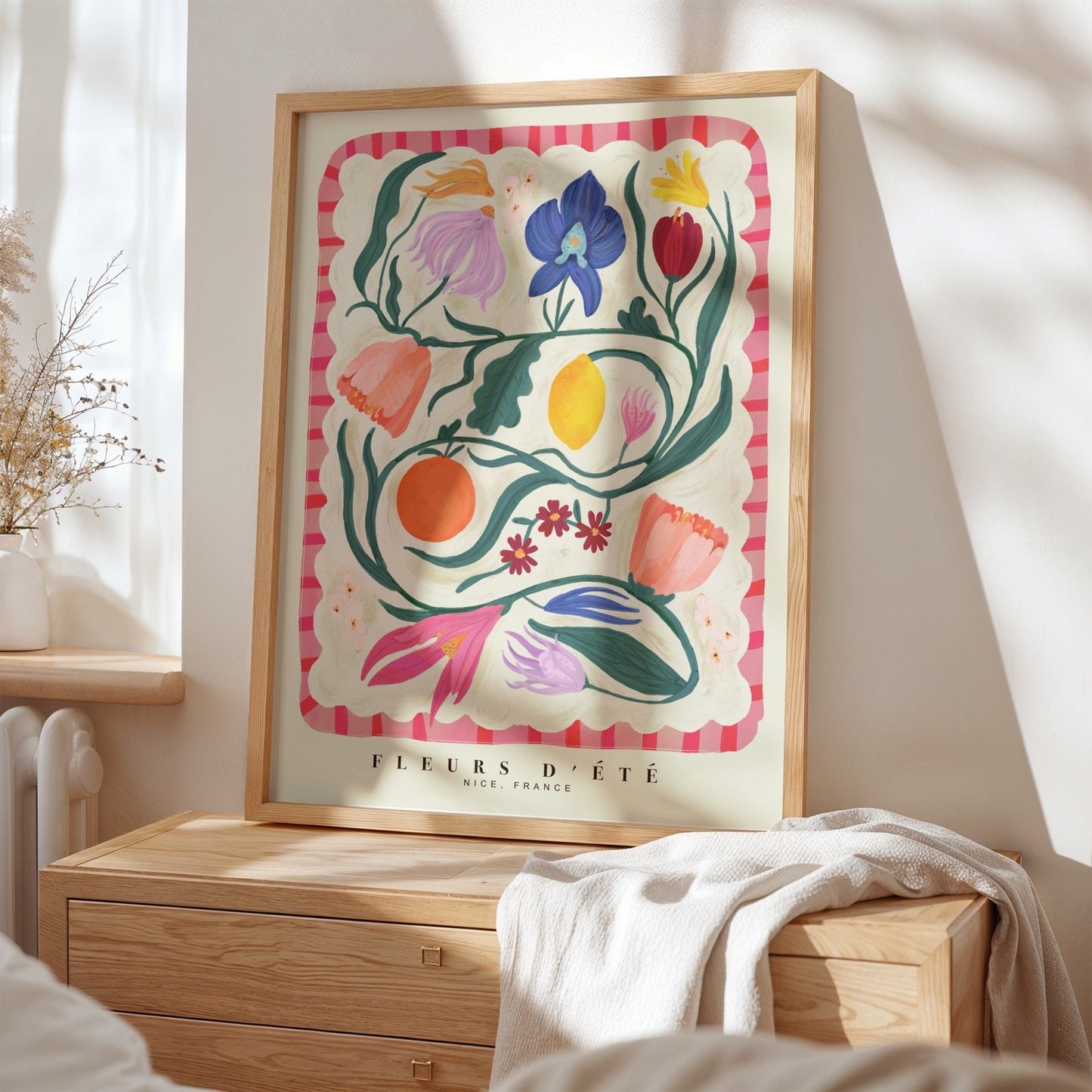 Fleurs D’été | Unframed