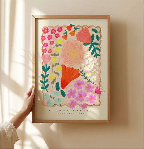 Columbia Road Flower Marker | Unframed