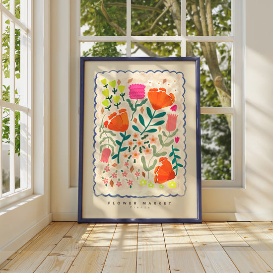 Pienza Flower Marker | Unframed