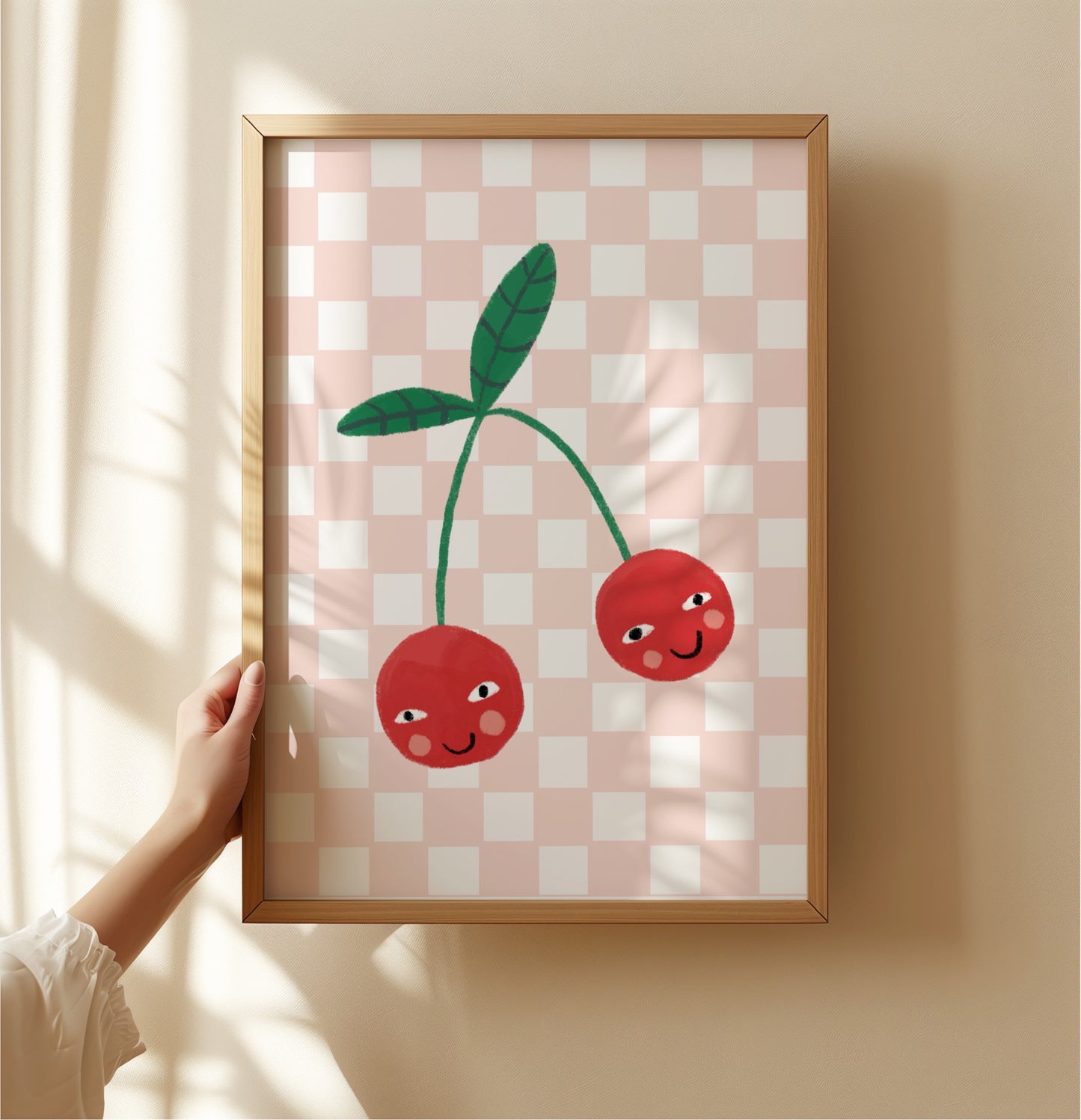 Happy Little Cherries | Unframed