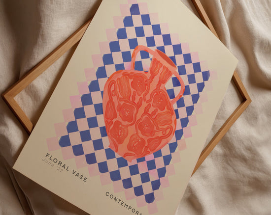 Orange Vase | Unframed