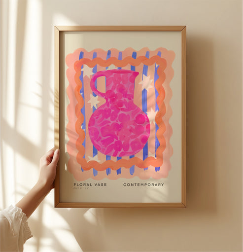 Pink Vase | Unframed