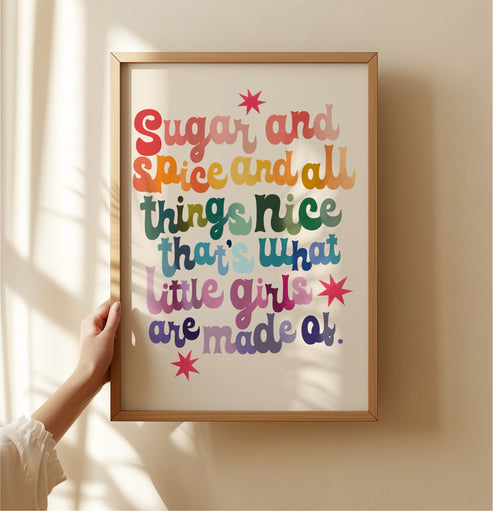 Sugar and Spice | Unframed