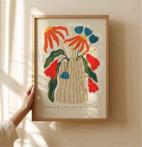 Tulip Vase | Unframed