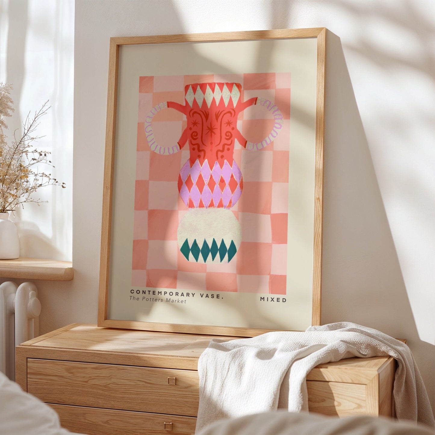 Patterned Vase | Unframed