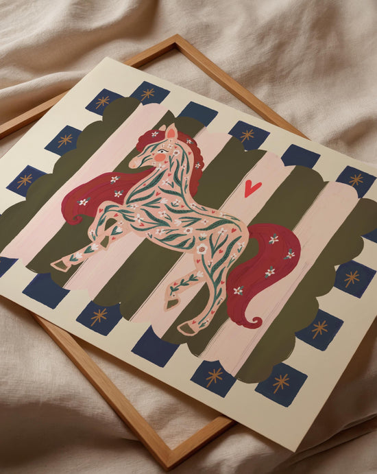 Pony Club Green | Unframed