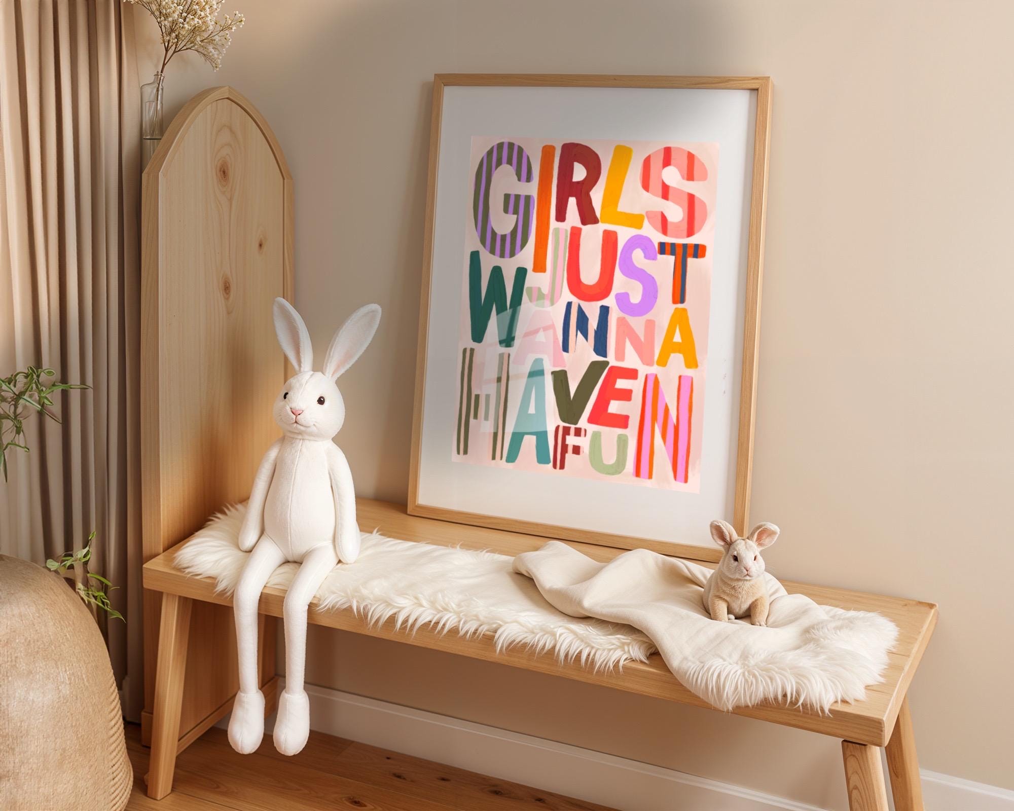 Girls Just Wanna Have Fun | Unframed – Kate Fox Design