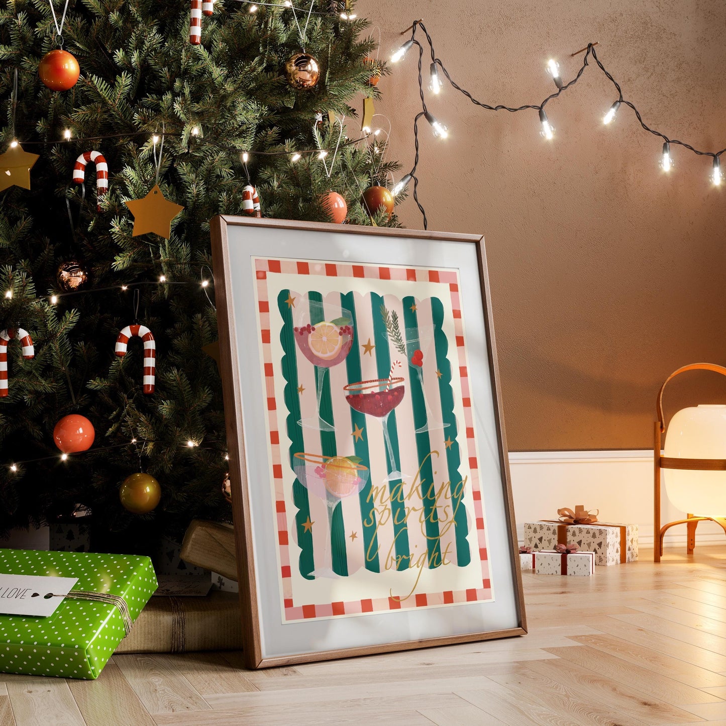 Christmas Spirits | Unframed