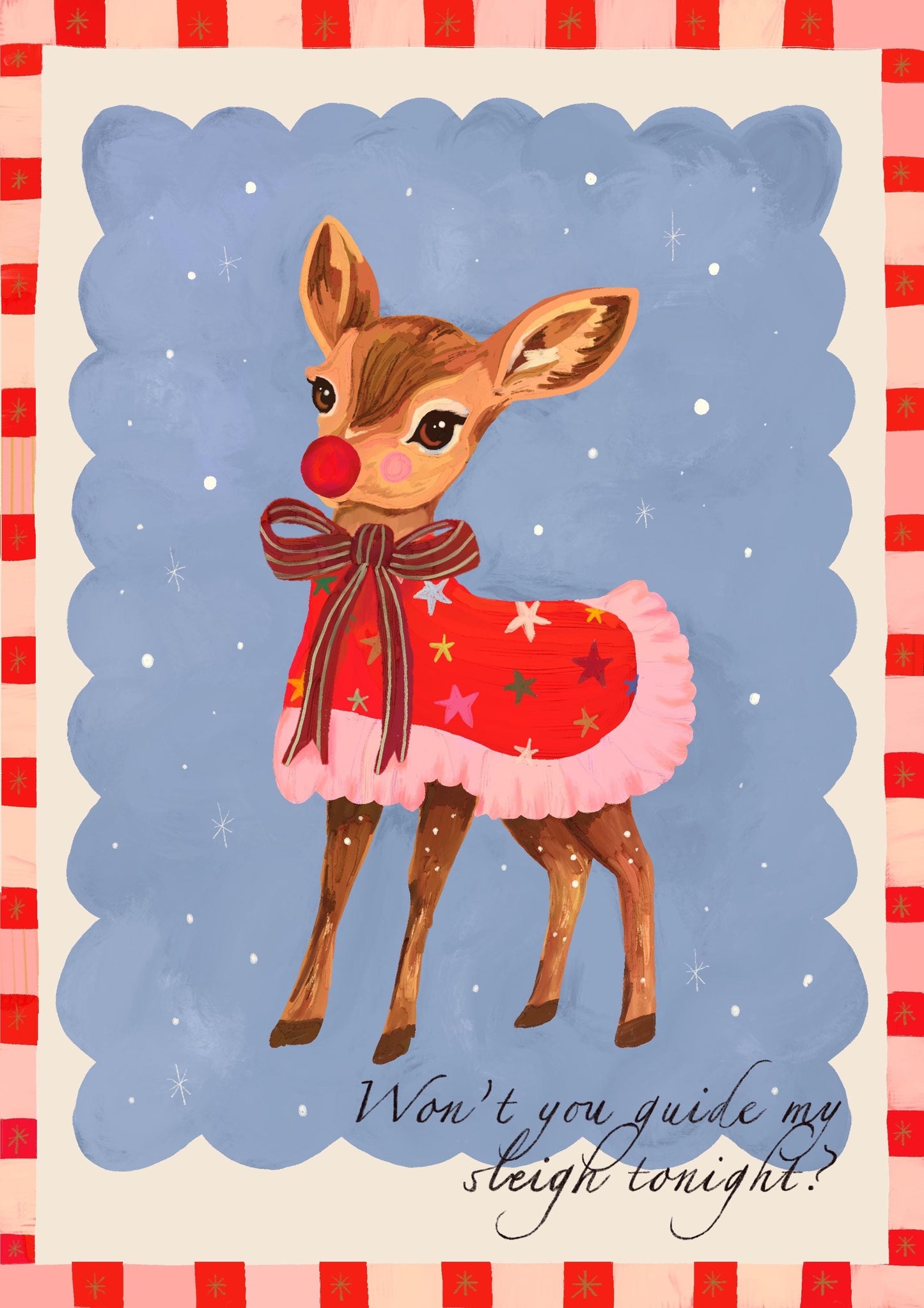 Baby Rudolph | Unframed