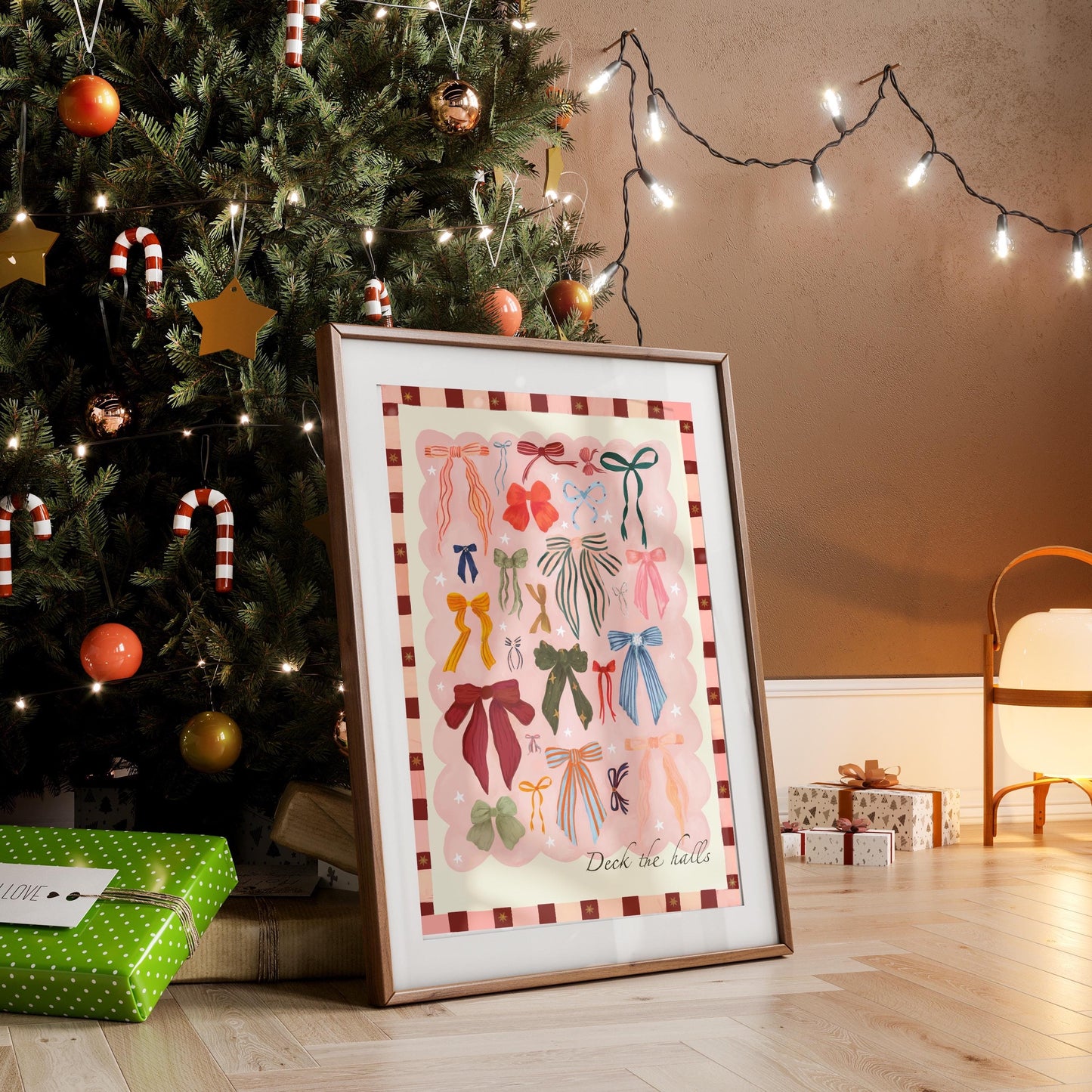 Christmas Bows | Unframed