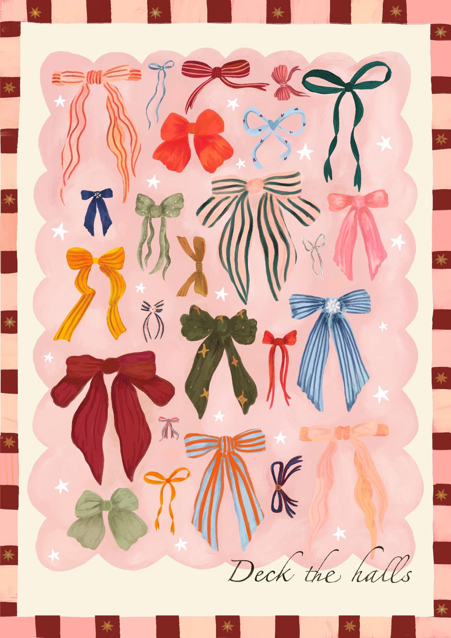 Christmas Bows | Unframed