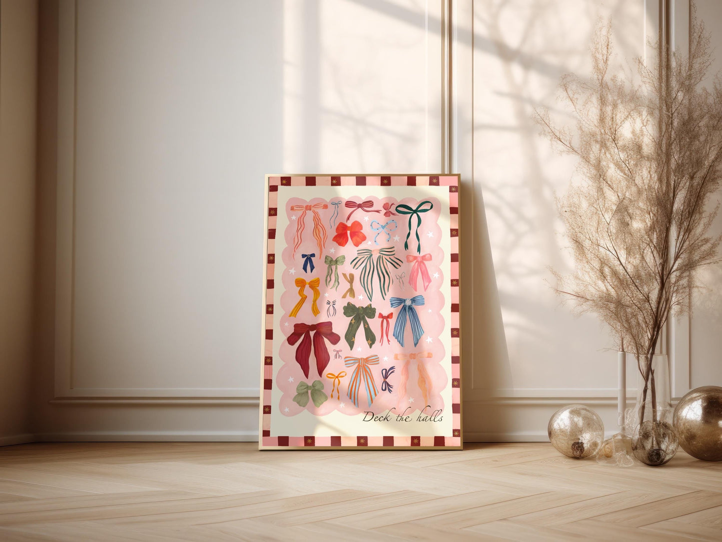 Christmas Bows | Unframed