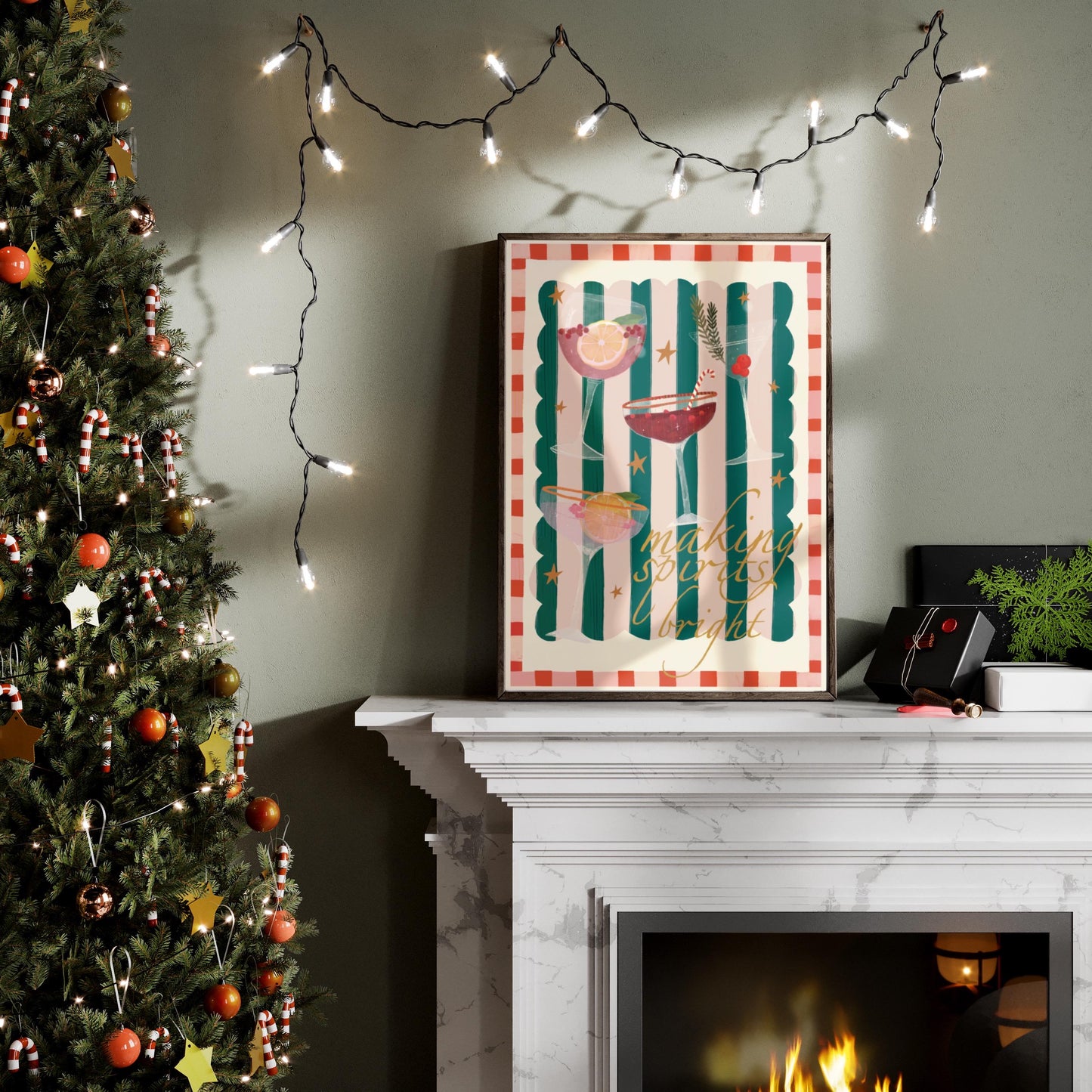 Christmas Spirits | Unframed