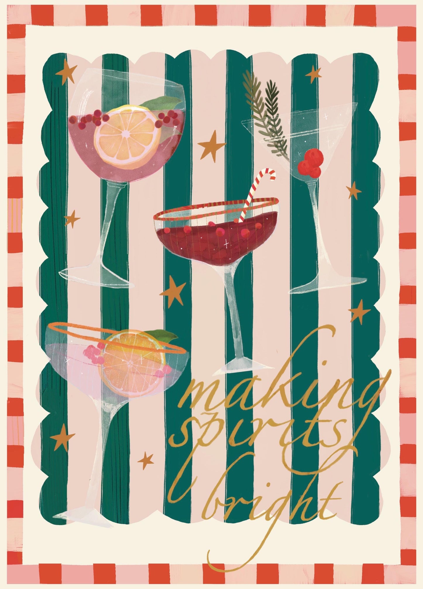 Christmas Spirits | Unframed