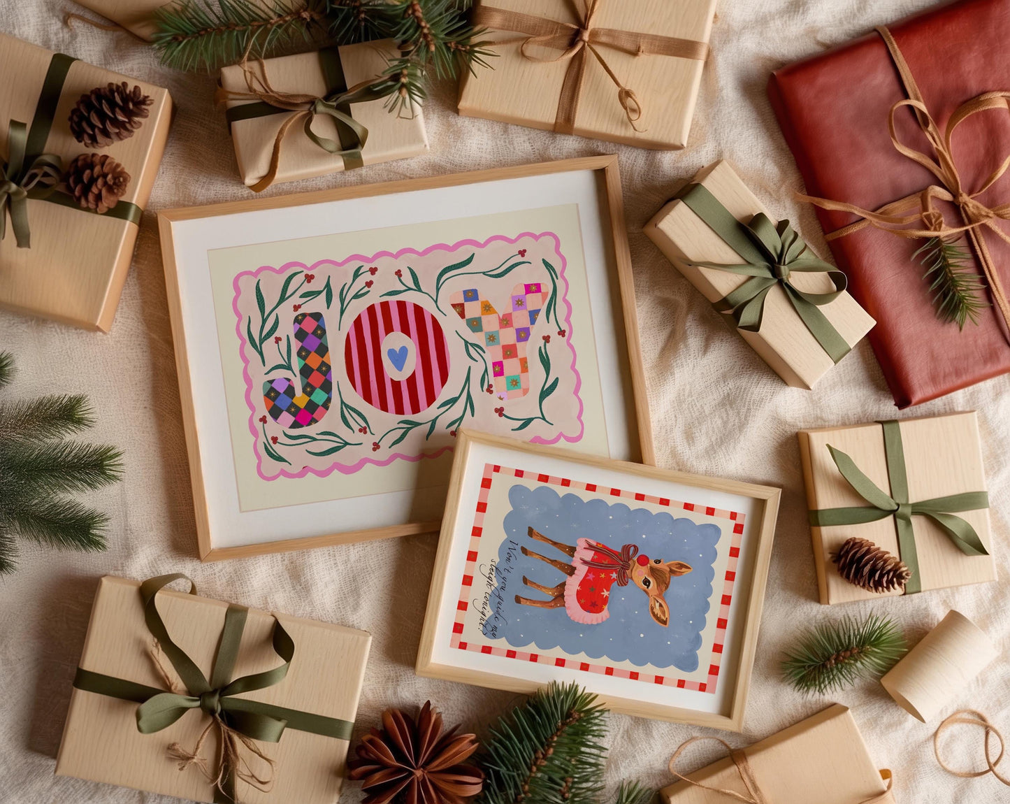 Festive Joy | Unframed