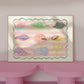 Landscape Colourful Shells/ Bathroom Print / Beach Print / Shell Art / Colourful Bathroom/ Maximalist / shell / Wall Art / shells / Print /