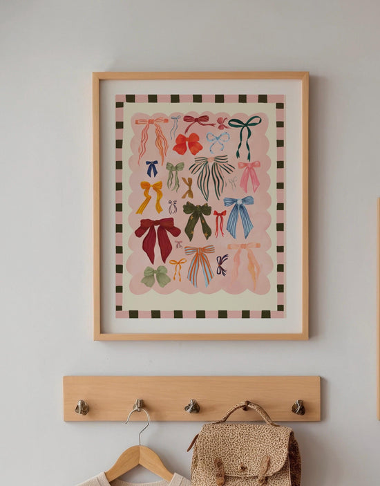 Colourful Bows | Unframed