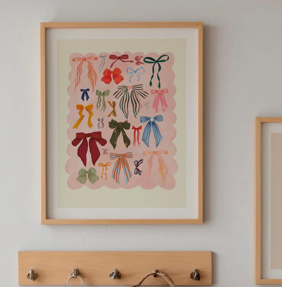 Colourful Bows | Unframed