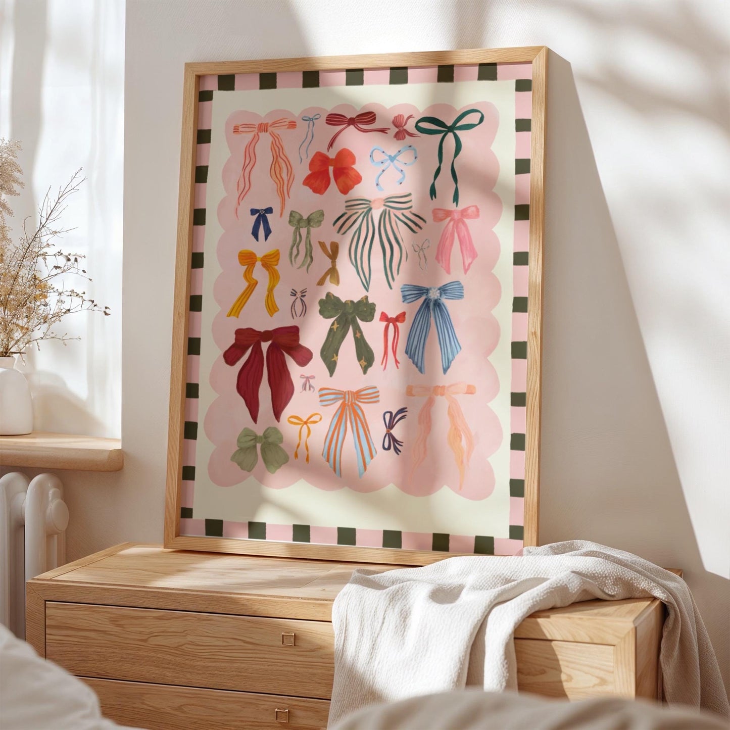 Colourful Bows | Unframed