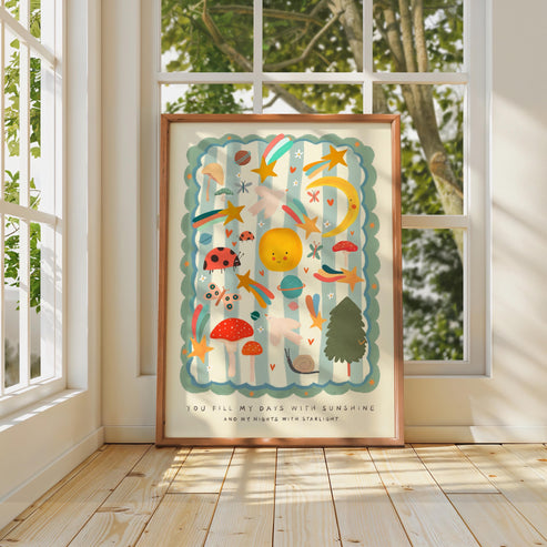 Neutral You Are My Sun | Unframed