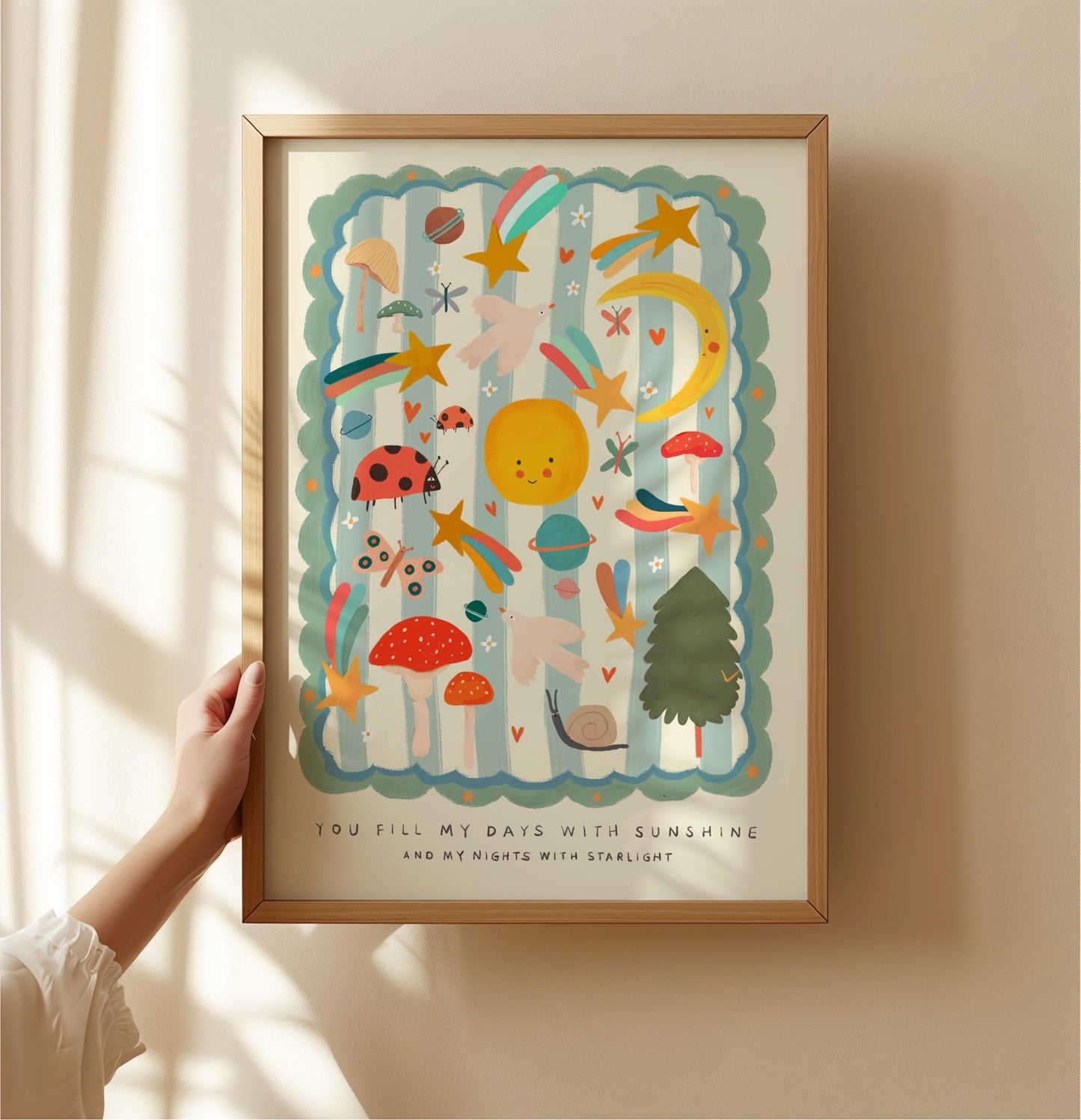 Neutral You Are My Sun | Unframed