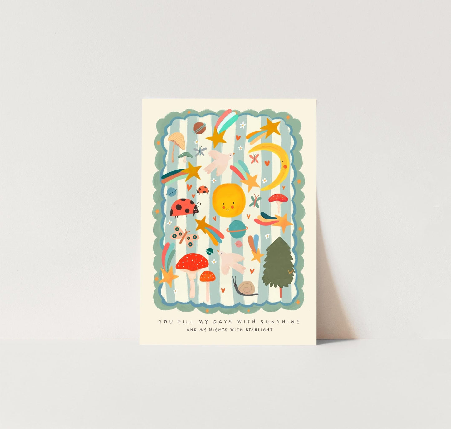 Neutral You Are My Sun | Unframed