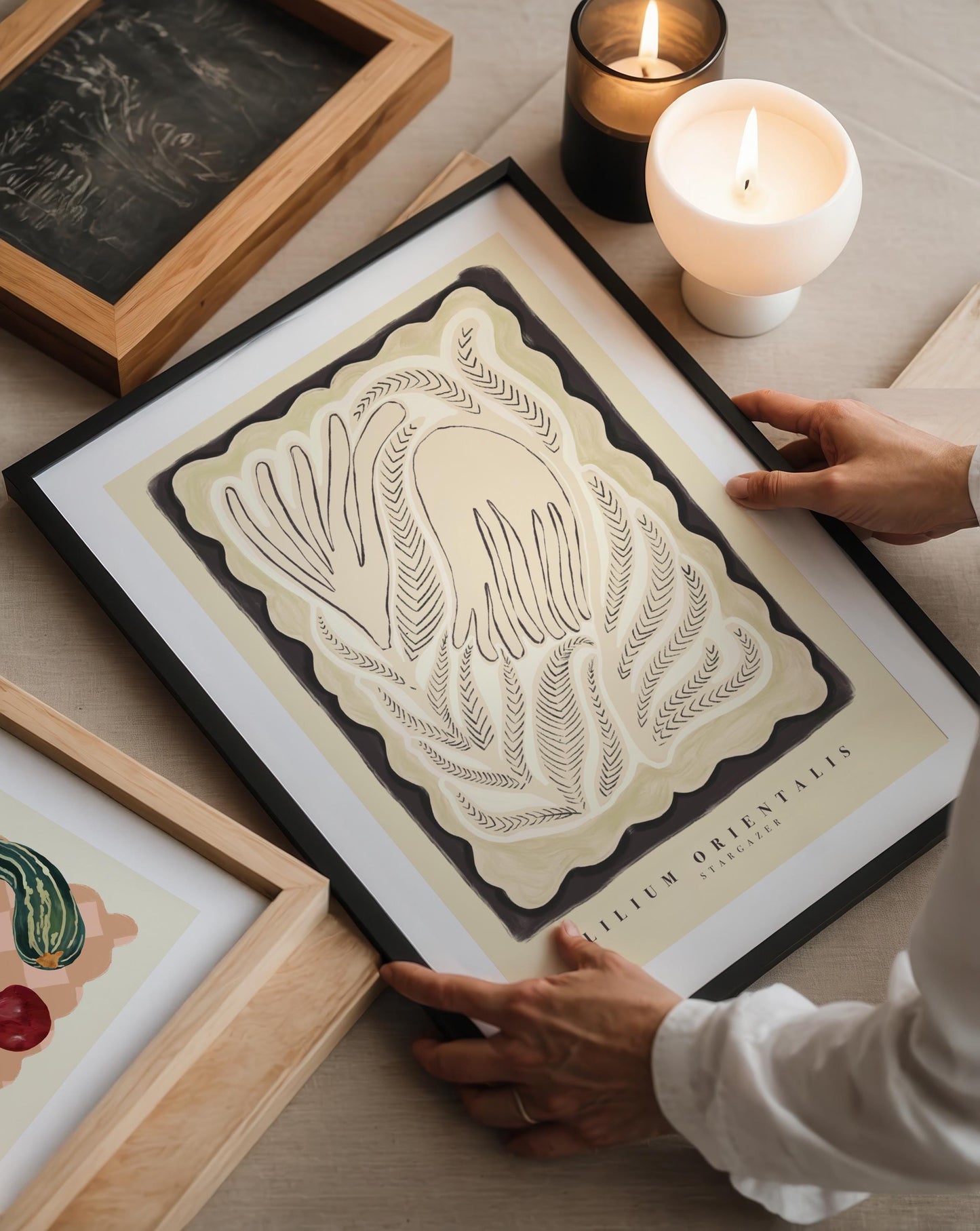 Monochrome Flower | Unframed