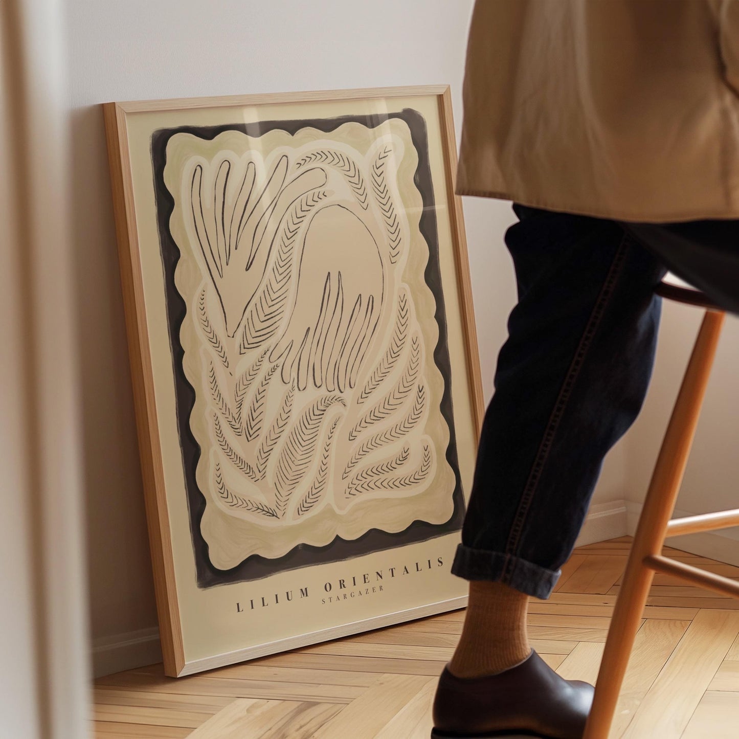 Monochrome Flower | Unframed