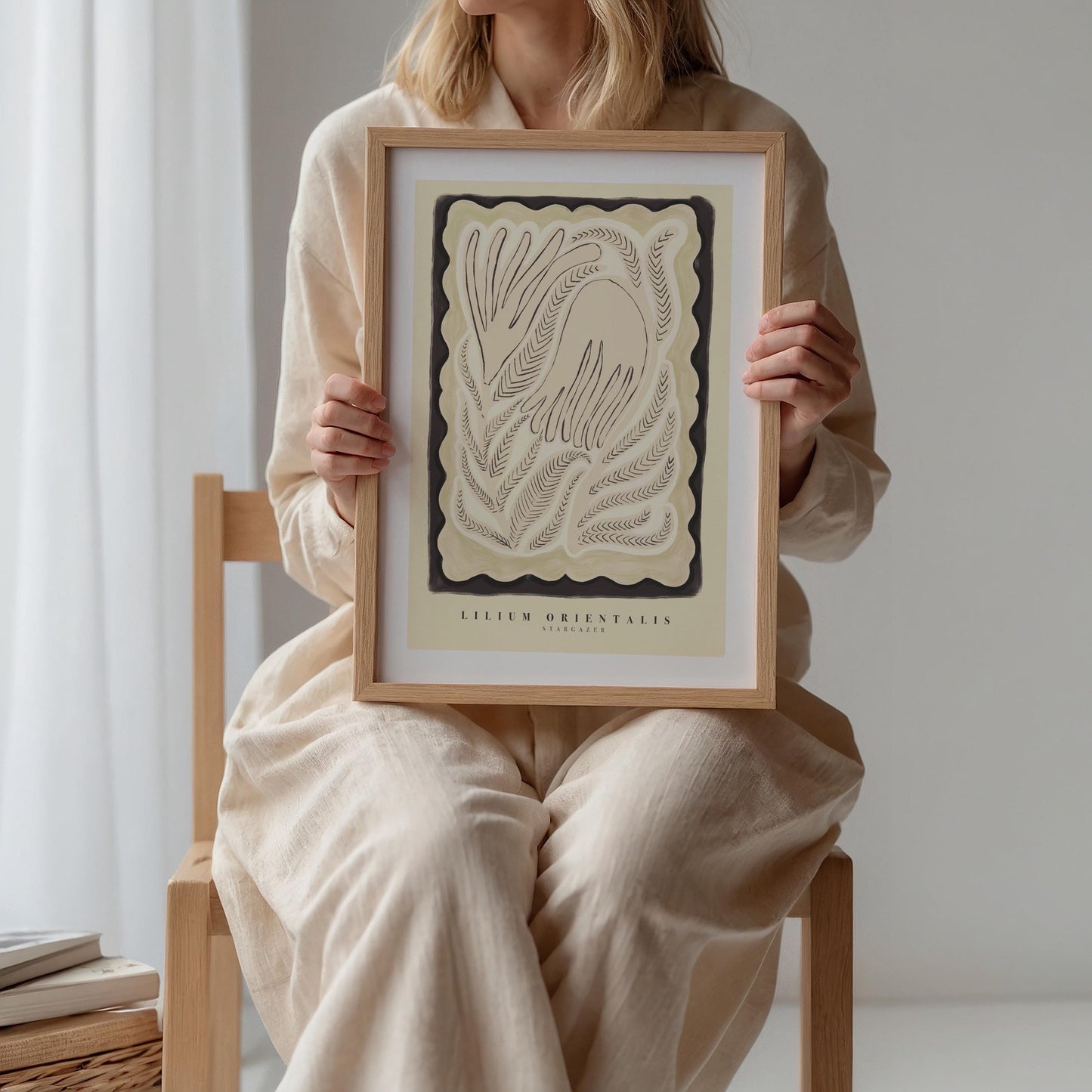 Monochrome Flower | Unframed