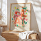 Flower Play / Flower illustration / Eco / Nursery Art / Kids Room / Art / Print / Gifts for Her / kids / Flowers / Colour Pop / Bright