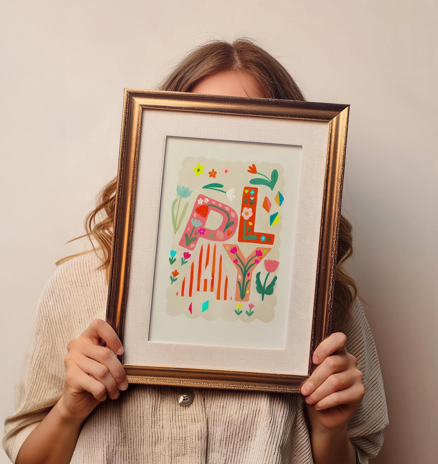 Flower Play | Unframed